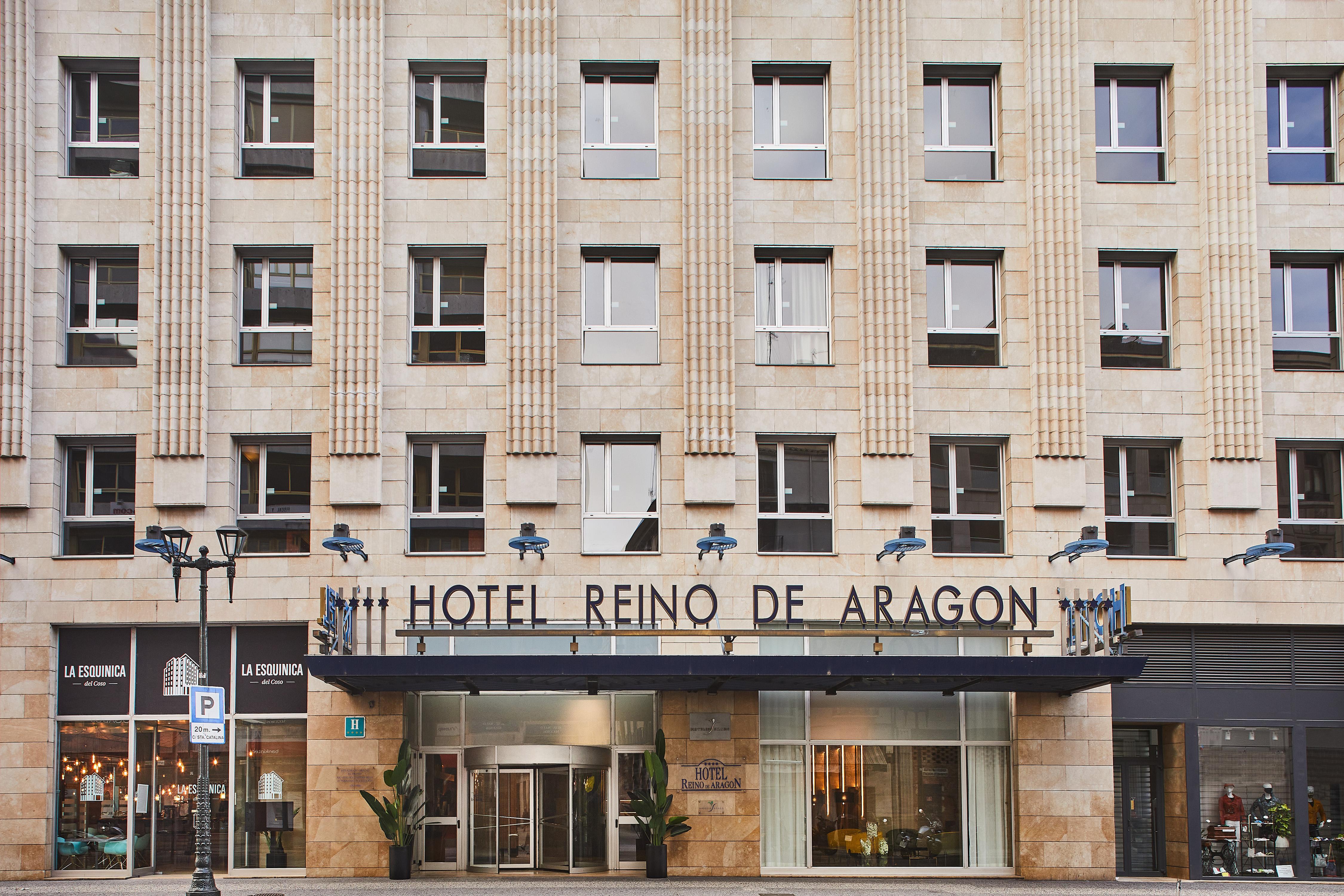 Отель Silken Reino De Aragon Сарагоса Экстерьер фото
